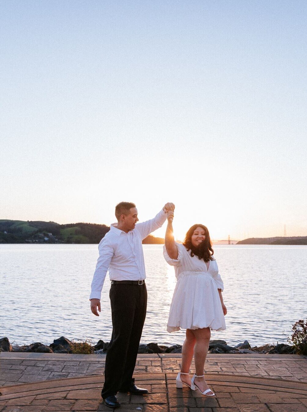 Sunset Engagement Session in Benicia California