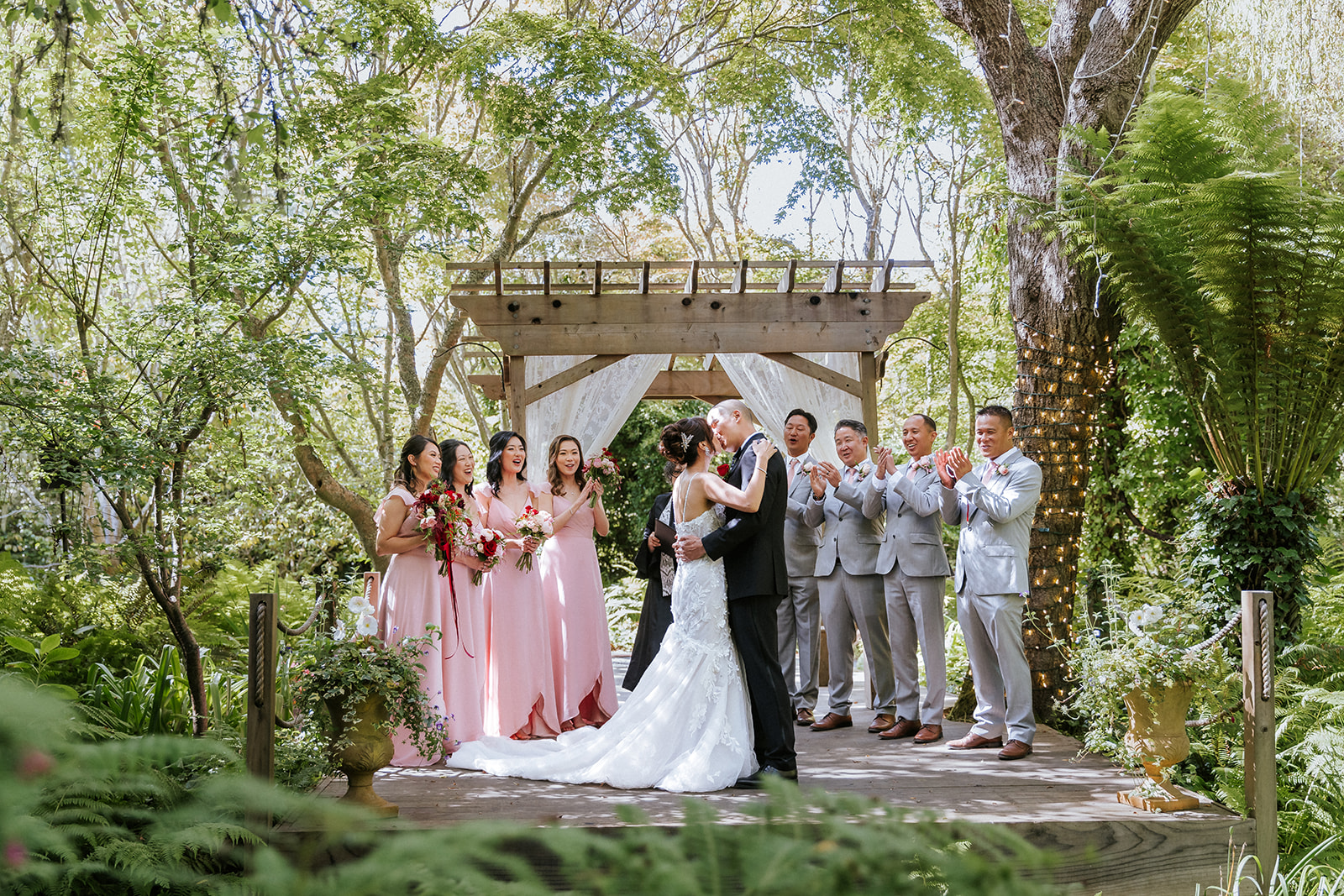 Bodega Bay Secret Garden Wedding