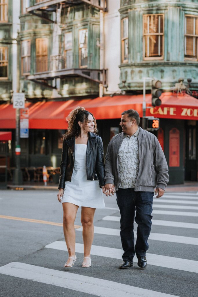 San Francisco Bay Area Engagement Photography in North Beach