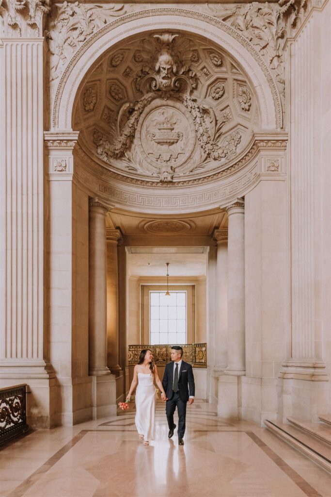 San Francisco City Hall Wedding and Engagement Photography