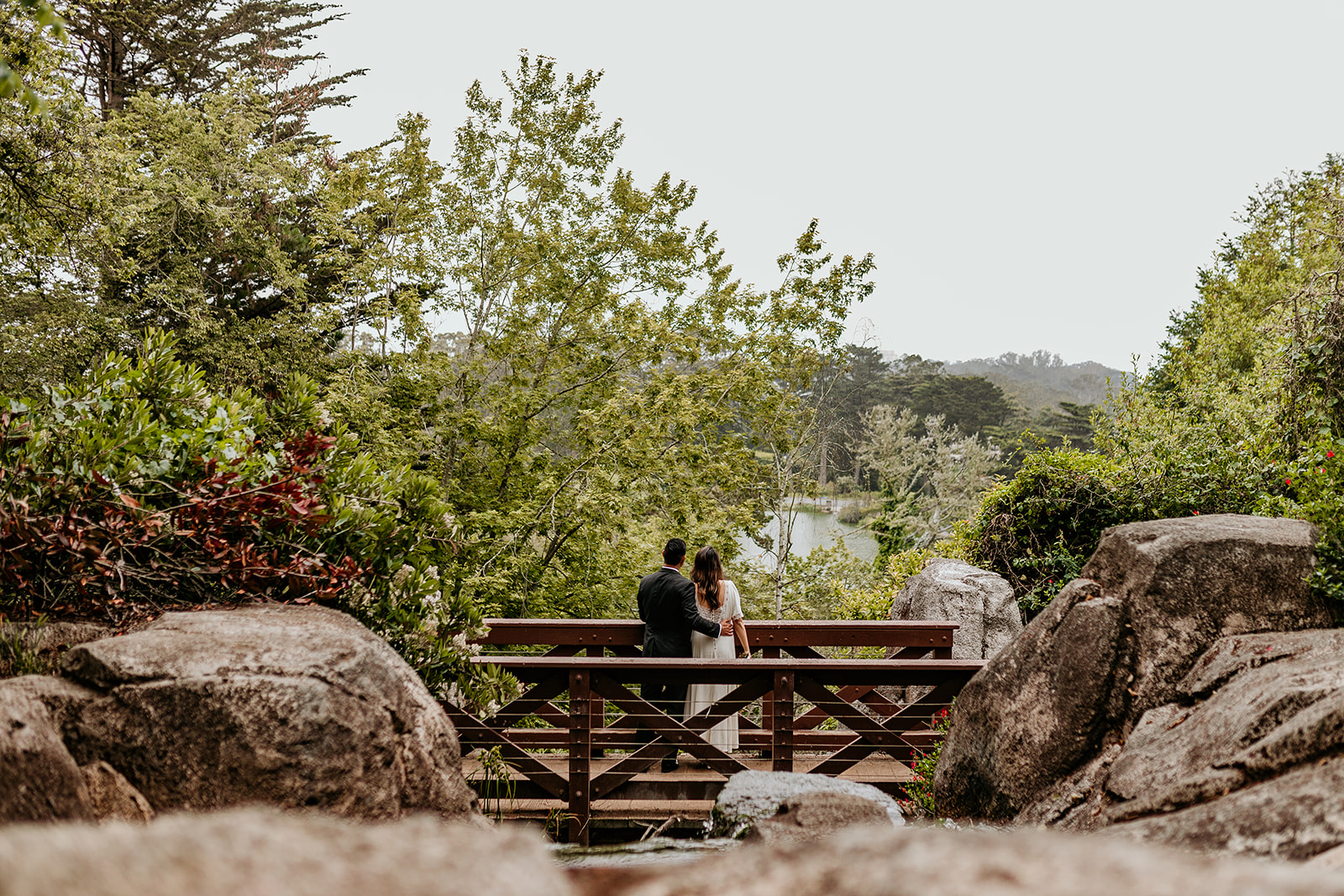 Golden Gate Park engagement photography