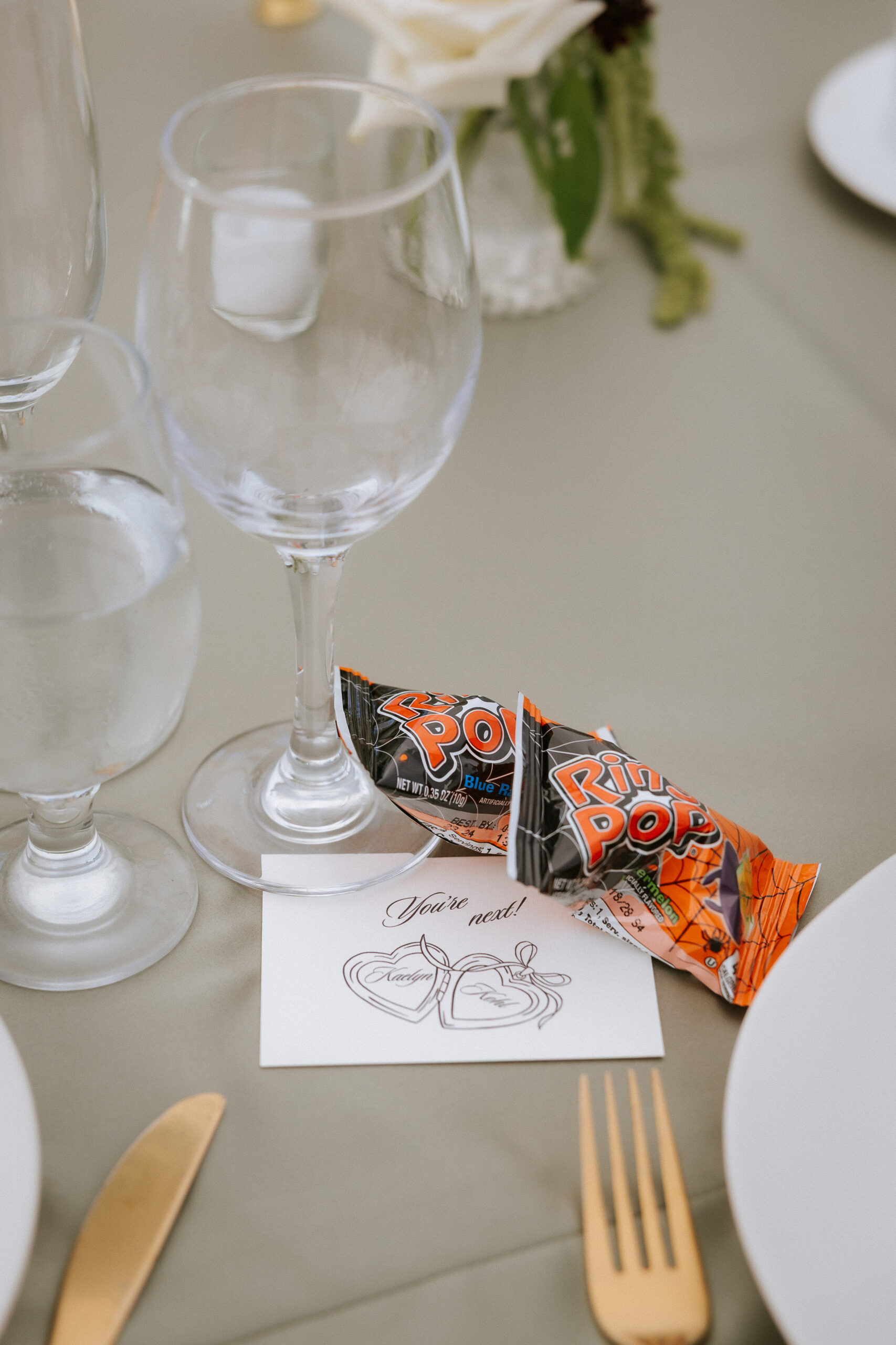 Reception details at Nella Terra
